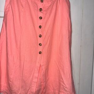 Universal Thread Pink A-Line Knee-Length Skirt